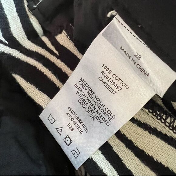 Joe's Jeans Calypso Zebra Print High Waist Paper Bag Shorts - Picture 8 of 14